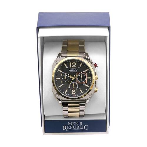 Men's Republic Watch Limited Series Alloy Signature Gold Silver