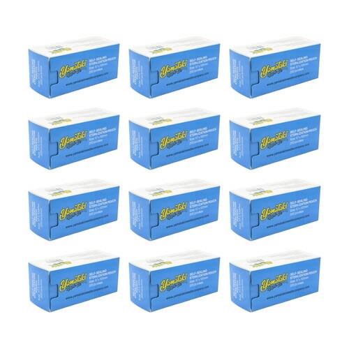 12x 200pc Yamataki Self Seal Sterilization Pouches Autoclave Dental 57x100mm
