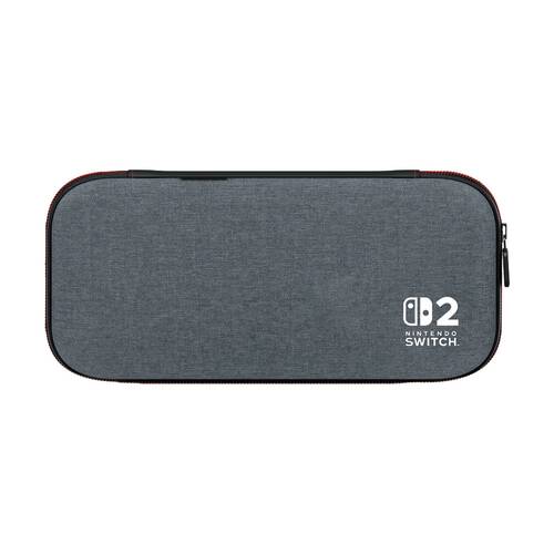 PowerA Dark Heather Grey Nintendo Switch 2 On-The-Go Slim Case