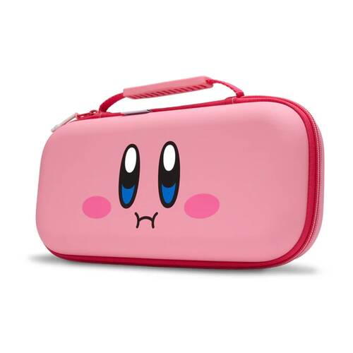 PowerA Nintendo Switch 2 Soft Felt Lining Kirby Protection Case Pink