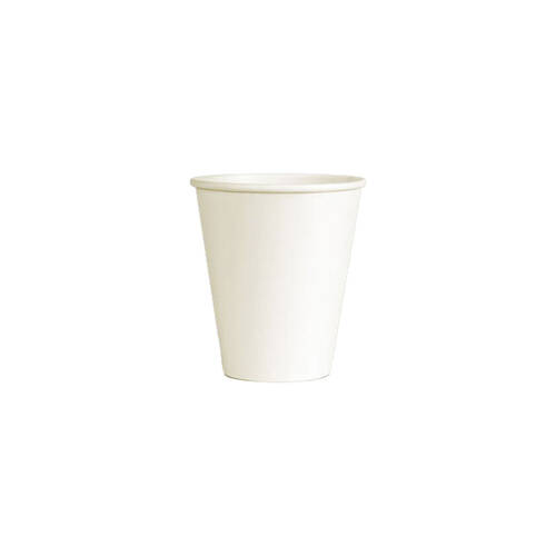 20x 100pc Partyware FSC Aqueous Paper Cups Set Disposable 200ml White