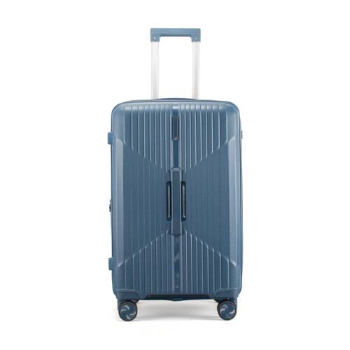 Paklite Charter Medium Luggage TSA Lock Spinner Wheels Travel Navy 85L