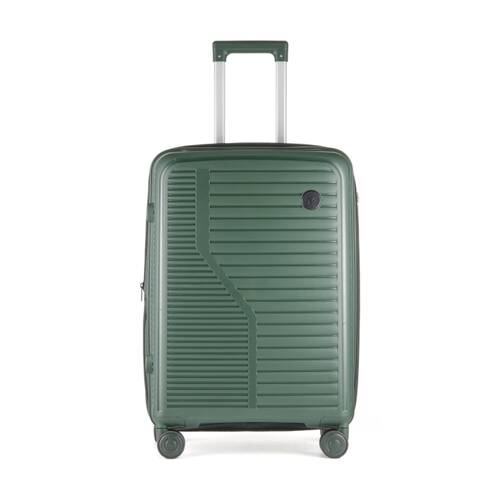 Paklite Contrail Medium Luggage TSA Lock Laptop Fit Travel Green 72L