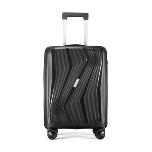  Paklite Cruise Small Luggage TSA Travel Black 48L 55x38x23cm