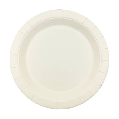 20x 50pc Partyware FSC Round Disposable Paper Plates Set 180mm White