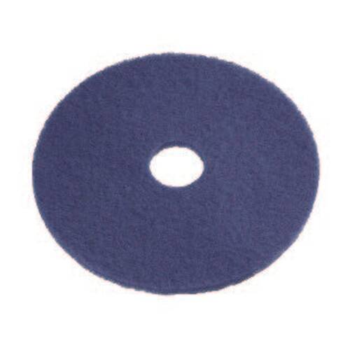 5pc Cleanstar Wet Floor Scrubber Pads Blue Medium Duty & Regular Speed 12 Inch