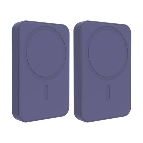 2PK Laser Magnetic 5000mAh Dual Device Wireless Charging Power Bank Future Dusk