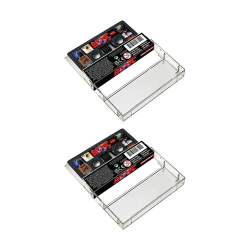 2x Aquarius AC DC Rock Band Collectible Playing Cards Deck Game Cassette Theme