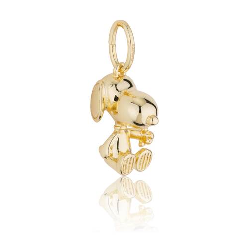Couture Kingdom Peanuts Snoopy Charm Pendant Jewellery Accessory Gold
