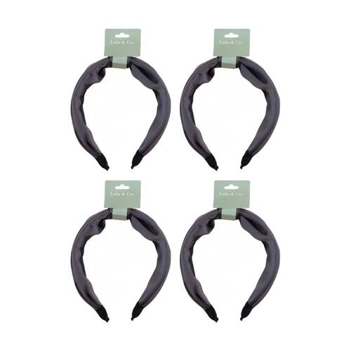 4PK Lola & Co Knot Headband Women's Hair Accessories Assorted