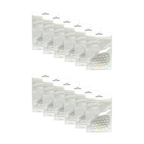 12x 2pc Braz Foot Cushion Undertoe Assistance Care Shoe Acessory Clear