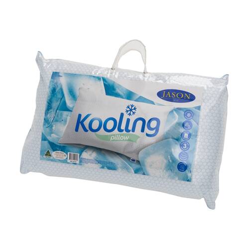 Jason Kooling Firm Pillow Cooling Knitted Polyethylene Surface Standard
