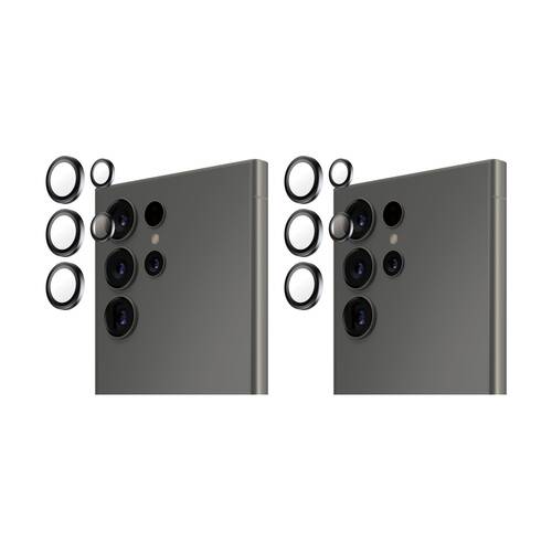 2PK Panzer PanzerGlass Hoops Lens Protector-Samsung GS25 Ultra - Black