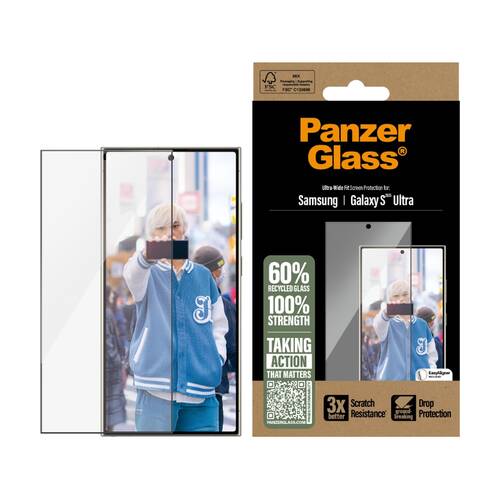 Panzer PanzerGlass UltraWide Fit SP - Samsung GS25 Ultra Clear