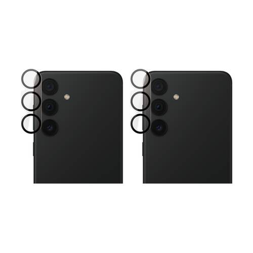 2PK Panzer PanzerGlass Picture Perfct Lens Protector-Samsung GS25+ - Black