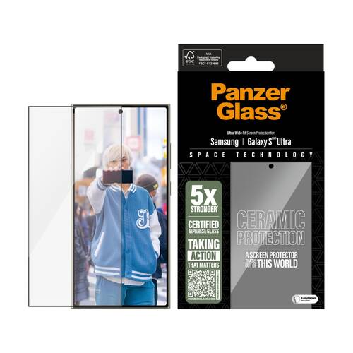 Panzer PanzerGlass Ceramic Screen Protector - Samsung GS25 Ultra Clear