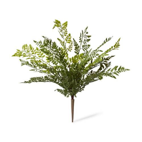 E Style Fern Tassel Outdoor Artificial Plant Stem Plastic Green 36x36x46cm