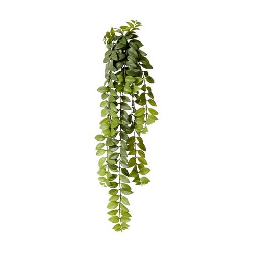E Style Honey Locust Hanging Bush Plastic Wire Interior Green 26x20x86cm