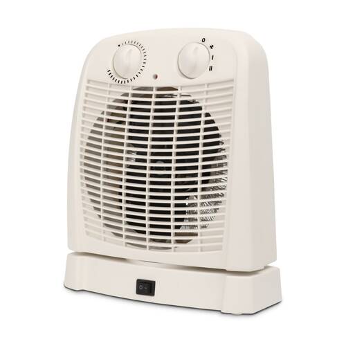 Sheffield Upright Fan Heater 2000W Oscillating W/ Thermostat Control