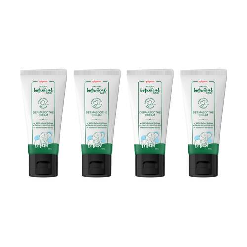 4PK Pigeon Natural Botanical Baby Dermasoothe Sensitive Skin Care Cream 50ml