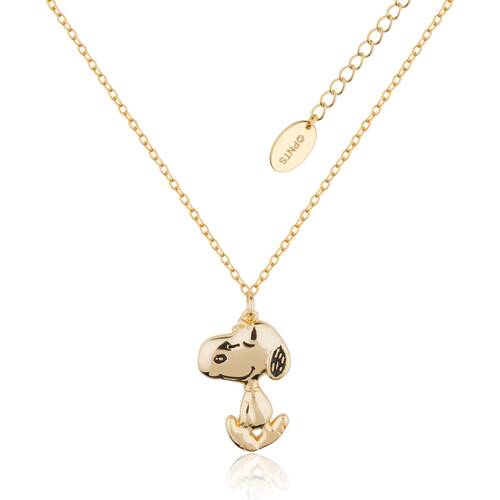 Couture Kingdom Peanuts Snoopy The Walk Necklace Jewellery Accessory Gold