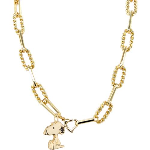 Couture Kingdom Peanuts Snoopy Charm Necklace Jewellery Accessory Gold