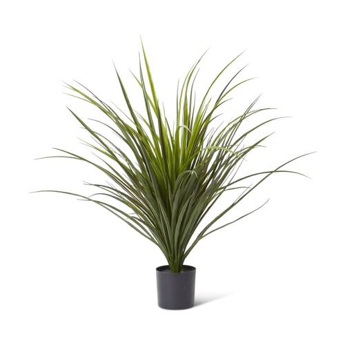 E Style Yucca Plant Potted Outdoor Artificial Wire Cement Green 70x70x90cm