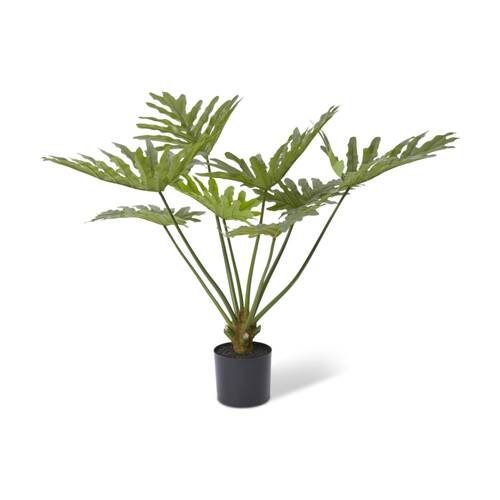 E Style Split Philo Plant Potted Plastic Wire Cement Green 110x95x92cm
