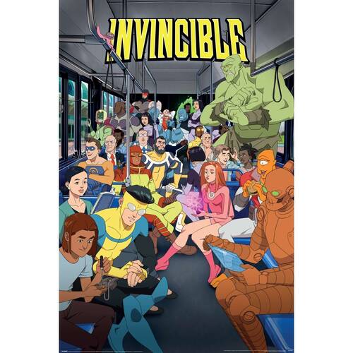 Invincible Key Art Regular Wall Poster/Print Decoration 92x61cm
