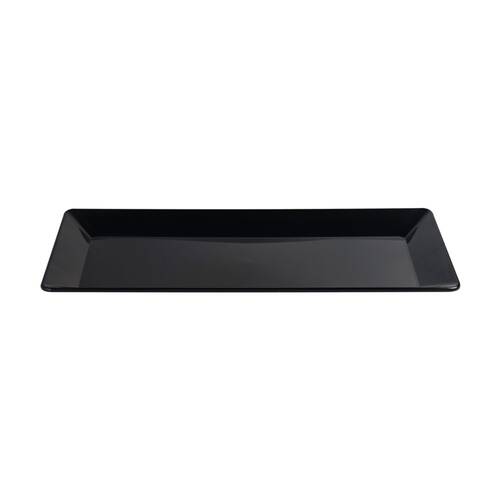 48x Partyware Rectangular Serving Tray Serveware 400x175mm Assorted