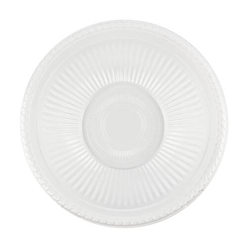 24x 3pc Partyware Reusable Durable Plastic Bowl Set Tableware 255mm White
