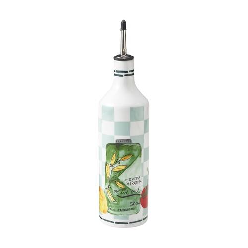 Porto Multicoloured Italian Inspired Valentina Kitchen Oil Bottle 700ml