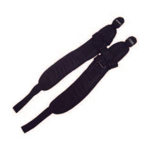 2pc Pacvac Shoulder Straps For Superpro Series Backpack Vacuum Accessory Black