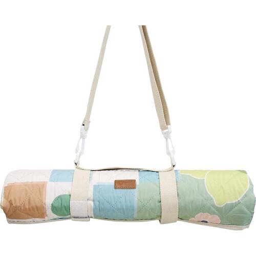 LVD Corfu Outdoor Camping/Beach Picnic Mat/Blanket W/ Carry Straps 150x150cm