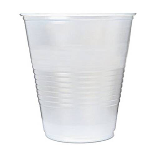 20x 50pc Partyware Disposable Water Dispenser Cup Set 200ml Clear