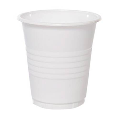20x 50pc Partyware Disposable Water Dispenser Cup Set 200ml White
