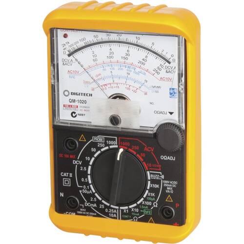 Analogue Multimeter Amm Electrical Test Meter 10 Amp Safety