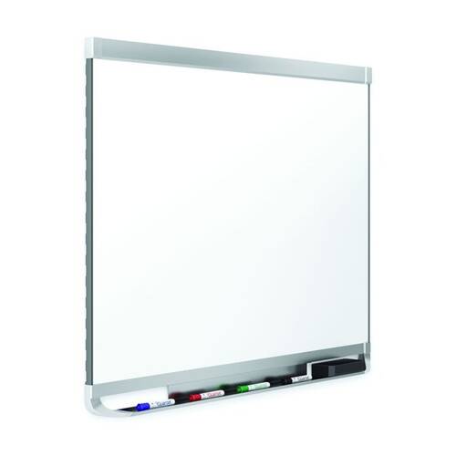 Quartet Whiteboard Porcelain Magnetic Aluminium 915x1200mm White