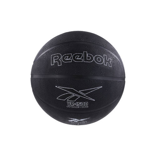 Reebok Basketball Outdoor Durable Rubber Grip Sports Ball Size 6 VR1500 Black
