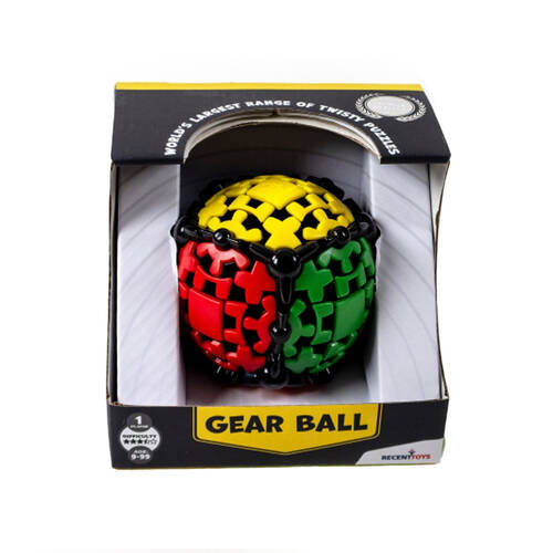 Recent Toys Gear Ball Puzzle Colourful Interlocking Gears Smooth Movement