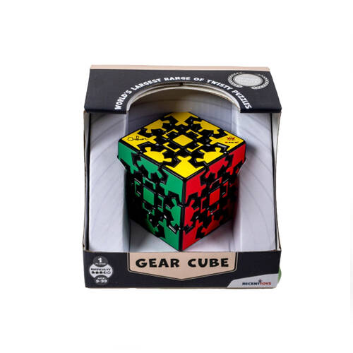 Recent Toys Mefferts Gear Cube Full Mechanism Puzzle Game 9y+