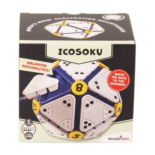 Recent Toys Icosoku Puzzle Matching Dots To Numbers Number Tiles Game