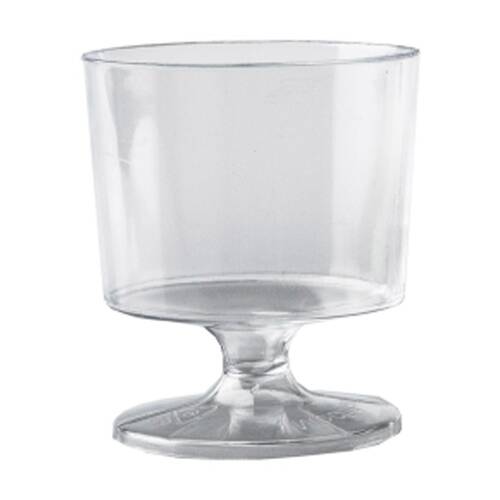 12x 20pc Partyware Reusable Wine Tester Cup Set 60ml Clear