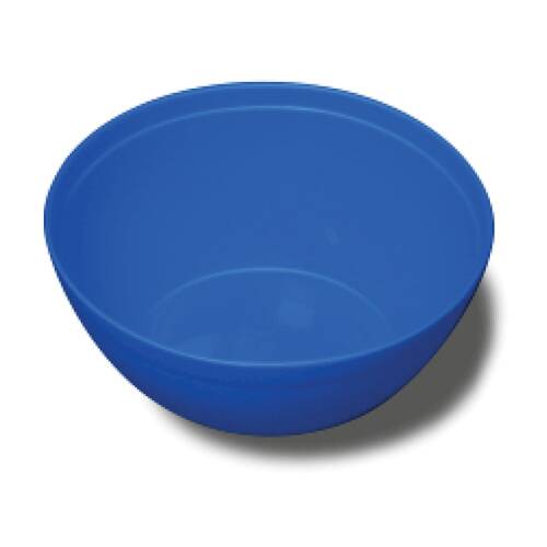 12x 10pc Partyware Reusable Durable Bowl Set Tableware 400ml Blue