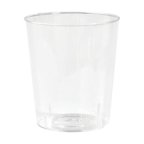 24x 20pc Partyware Reusable Jumbo Shot Glasses Set 60ml Clear