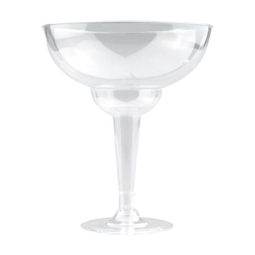 24x 4pc Partyware Reusable Margarita Glass Set Tableware 300ml Clear