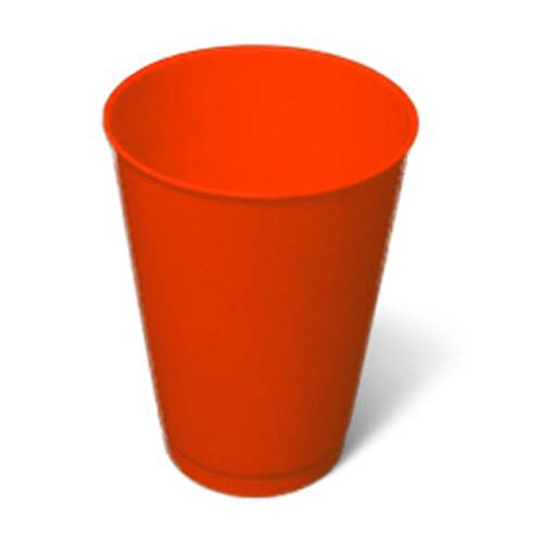 6x 10pc Partyware Reusable Drinking Tumbler Cup Set Tableware 380ml Red