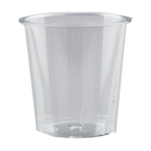 24x 100pc Partyware Reusable Shot Glasses Set 30ml Clear