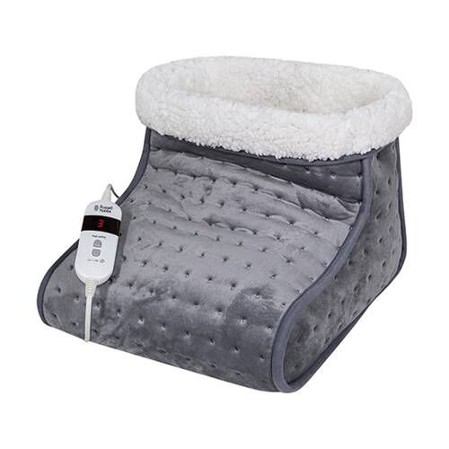 Russell Hobbs Heated Foot Warmer W/ 3 Adjustable Temperature Modes Grey