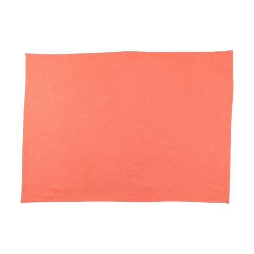 2pc Bas Phillips Linen Tencel Tea Towel Set Kitchenware Rust 50x70cm